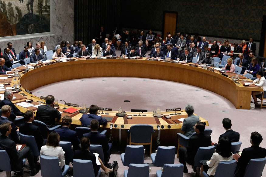 File photo of the U.N. Security Council (REUTERS)